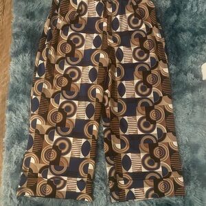 Geometric Patterned Pants